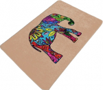 Vannitoa p&otilde;randamatt Foutastic Olifant 359CHL4529, eriv&auml;rviline/beež, 100 cm x 80 cm