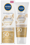 P&auml;ikesekaitsevedelik tooted n&auml;ole Nivea Sun Antimanchas SPF50, 40 ml