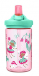 Veepudel Camelbak Eddy+ Spring Fairies, roosa v., silikoon/tritaan, 0.4 l