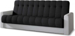 Diivanvoodi Garett Sawana 14, Soft 17, valge v./must v., 85 x 210 cm x 90 cm