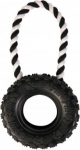M&auml;nguasi koerale, tassimiseks Trixie Tire Wheel 33702, 31 cm, &Oslash; 15 cm, must v.