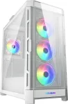 Arvuti korpus Cougar Duoface Pro RGB, l&auml;bipaistev v./valge v.