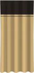 P&auml;evakardin Mariall ZMH-163, pruun v./messingi v., 160 cm x 270 cm