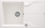 K&ouml;&ouml;givalamu Deante Andante Flush, graniit, 78 cm x 49 cm x 18 cm, valge v.