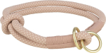 Kaelarihm koertele Trixie Soft Rope, roosa v./heleroosa v., 400 mm x 10 mm, S/M