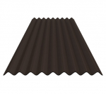 Bituumenlaineplaat Gutta GUTTAPRAL K9, pruun, 200 cm x 85 cm x 0.26 cm