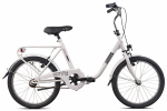 Jalgratas kokkuklapitavad Outliner, 20 ", valge v.