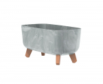 Lillepott Prosperplast Gracia DGCL400E-422U, plastik, 39 cm x 19.5 cm, hall v.