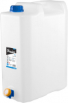Veekanister kraaniga Bradas KTZ20, 20 l, valge v.