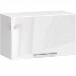 &Uuml;lemine k&ouml;&ouml;gikapp Akord Oliwia W60OK, l&auml;bipaistev v./valge v., 30 cm x 60 cm x 29 cm