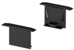 Otsakork LED-profiili jaoks SLV Grazia 20 1000558, must, IP20