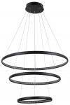 Valgusti rippuv AZzardo Brighton AZ4428, LED, 3000 &deg;K, 3 x 55 W, must v.