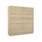 Riidekapp ADRK Terecia 200, pruunikas v., 58 cm x 200 cm x 215 cm