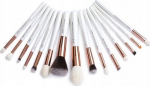 Meigipintslite komplekt Jessup Make Up, 17.5 cm, 15 tk