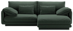 Nurgadiivan Micadoni Torino Structured, roheline v., parem, 220 x 170 cm x 83 cm