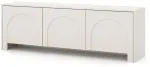 TV-kapp Arco, valge v./pruunikas v., 35 cm x 150 cm x 49 cm