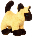 Pehme m&auml;nguasi kass Wild Planet All About Nature Siamese, pruun/pruunikas, 27 cm