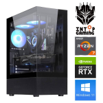 Statsionaarne arvuti Intop Ryzen 7 5700X, 2250 GB, DDR4 32 GB, SSD+HDD 250 GB 2 TB, Nvidia GeForce RTX 5060 Ti 16 GB GDDR7, Windows 11 Pro