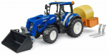 M&auml;ngutraktor Bruder New Holland T5.120, sinine v.