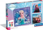 Pusle 3in1 Clementoni Frozen 25021, 21 cm x 20.5 cm, 144 tk, mitmev&auml;rviline