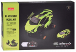 Konstruktor, auto Rastar DIY Sian FKP37 RC0707, 64 tk, roheline v.