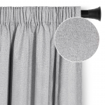 Pimendav kardin Restilo Corita, hall, 140 cm x 175 cm