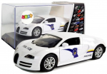 M&auml;nguauto Lean Toys Police Sports Car, valge