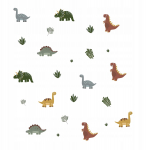 Seinakleebis, komplekt, dinosaurus Sipo Mini WS63051, mitmev&auml;rviline