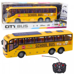 Rc-buss Lean Toys City School, kollane v.