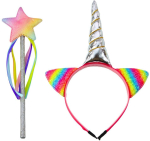 Ehete komplekt Lean Toys Princess Unicorn