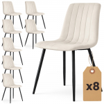 Toolide komplekt Akord Livo, matt, beež v., 43.5 cm x 45.5 cm x 87 cm, 8 tk