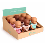 Beebinukk Djeco Mini Pomea Poppy & Charly & Gabby, 20 cm, (v&auml;rv/disain valitakse juhuslikult)