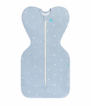 &Otilde;huke magamiskott beebile Love To Dream Swaddle UP 1.0T, sinine v., 60 cm x 29 cm