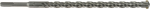 Betooni puur Geko G61831, betoon/kivi/punased telliskivid, keermega, sds plus, 18 mm x 31 cm