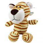 Pehme m&auml;nguasi tiiger Lean Toys 22390, kreemjasvalge/pruun v., 23 cm