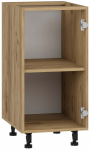 Karkass, alumise kapi jaoks Vento D-40/82, 52 cm x 40 cm, 82 cm, craft oak v.