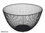 Puu- ja juurviljakorv Kitchen&GO, metall, 24.5 cm x 24.5 cm x 24.5 cm