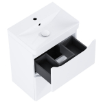 Vannitoakapp valamuga Elita Helo White Matt, valge v., 35.3 cm x 50.8 cm x 65.6 cm