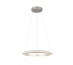 Valgusti lagi Trio Amador, LED, 2300 - 4000 &deg;K, 1 x 34 W, valge v./nikkel v., 45 x 45 cm