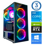 Statsionaarne arvuti Intop RM47952 Intel Core i5-14400F, DDR5 32 GB, SSD 1 TB, Nvidia GeForce RTX5070 12 GB GDDR7, Windows 11 Pro