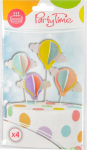 Dekoratsioon, komplekt GoDan Balloons, mitmev&auml;rviline, 18 cm, 4 tk