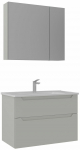 Vannitoa m&ouml;&ouml;bli komplekt Kalune Design Messina 85 v2-417, matt ka&scaron;miir v., 45 cm x 85 cm x 55 cm