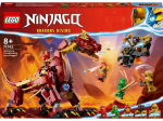 Kahjustatud pakendiga toode. Konstruktor LEGO&reg; NINJAGO&reg; Heatwave&lsquo;i muudetav laavadraakon 71793, 479 tk