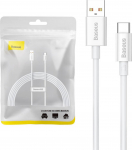 Juhe Baseus Superior P10320102214-03, USB Type C/USB Type A, 200 cm, valge v., 100 W