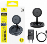 Laadijate komplekt Baseus Baseus EnerFill FF11, Qi Wireless/USB Type-C, must v., 15 W