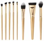Meigipintslite komplekt Luxie Glitter and Gold, 8 tk, kuldne v.