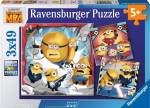 Pusle 3in1 Ravensburger Despicable Me 4 12001061, 21 cm x 21 cm, 147 tk, mitmev&auml;rviline