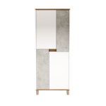 Riidekapp Kalune Design Nord, tamm v./valge v./hall v., 69.7 cm x 40 cm x 175 cm