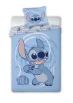 Voodipesukomplekt Disney Lilo & Stitch, helesinine v., 70 x 90 cm, 140 x 200 cm, 2 os.