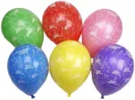 &Otilde;hupall ovaalsed Pap Star Happy Birthday, 10 tk